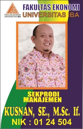 KUSNAN, SE., MM., M.Sc., IF.