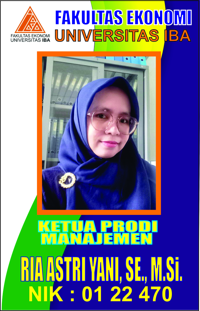 RIA ASTRI YANI, SE., M.Si. 