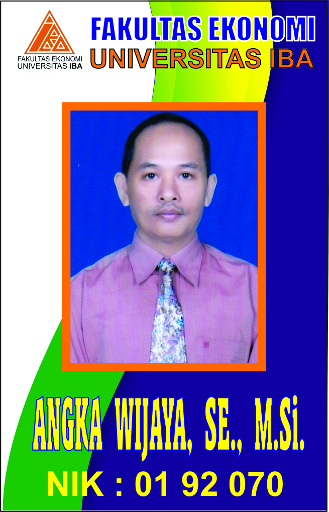 ANGKA WIJAYA, SE., M.Si. 