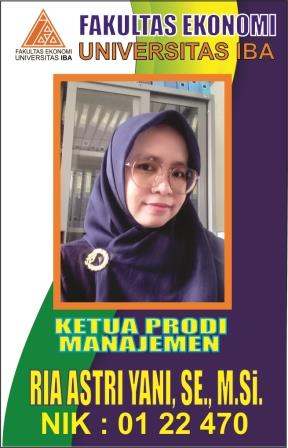 RIA ASTRI YANI, SE., M.Si. 